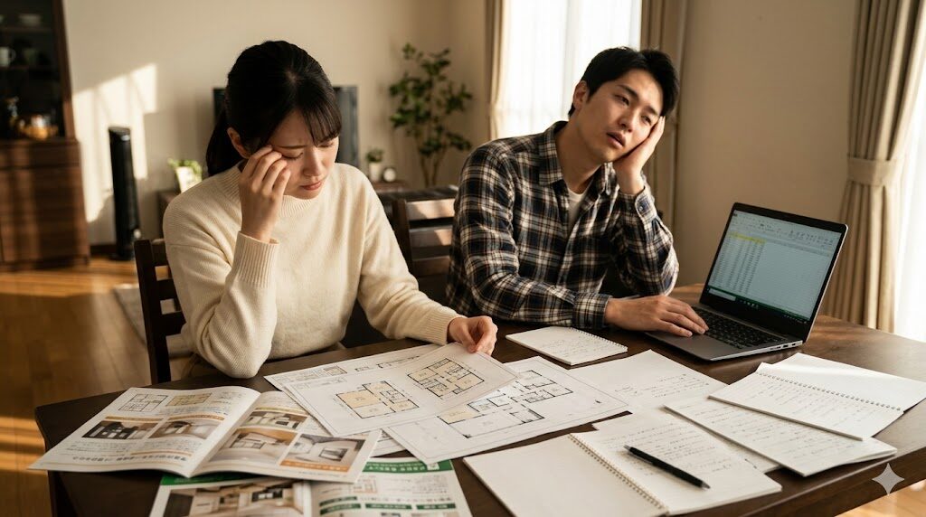ハウスメーカー選びに疲れた原因と実態